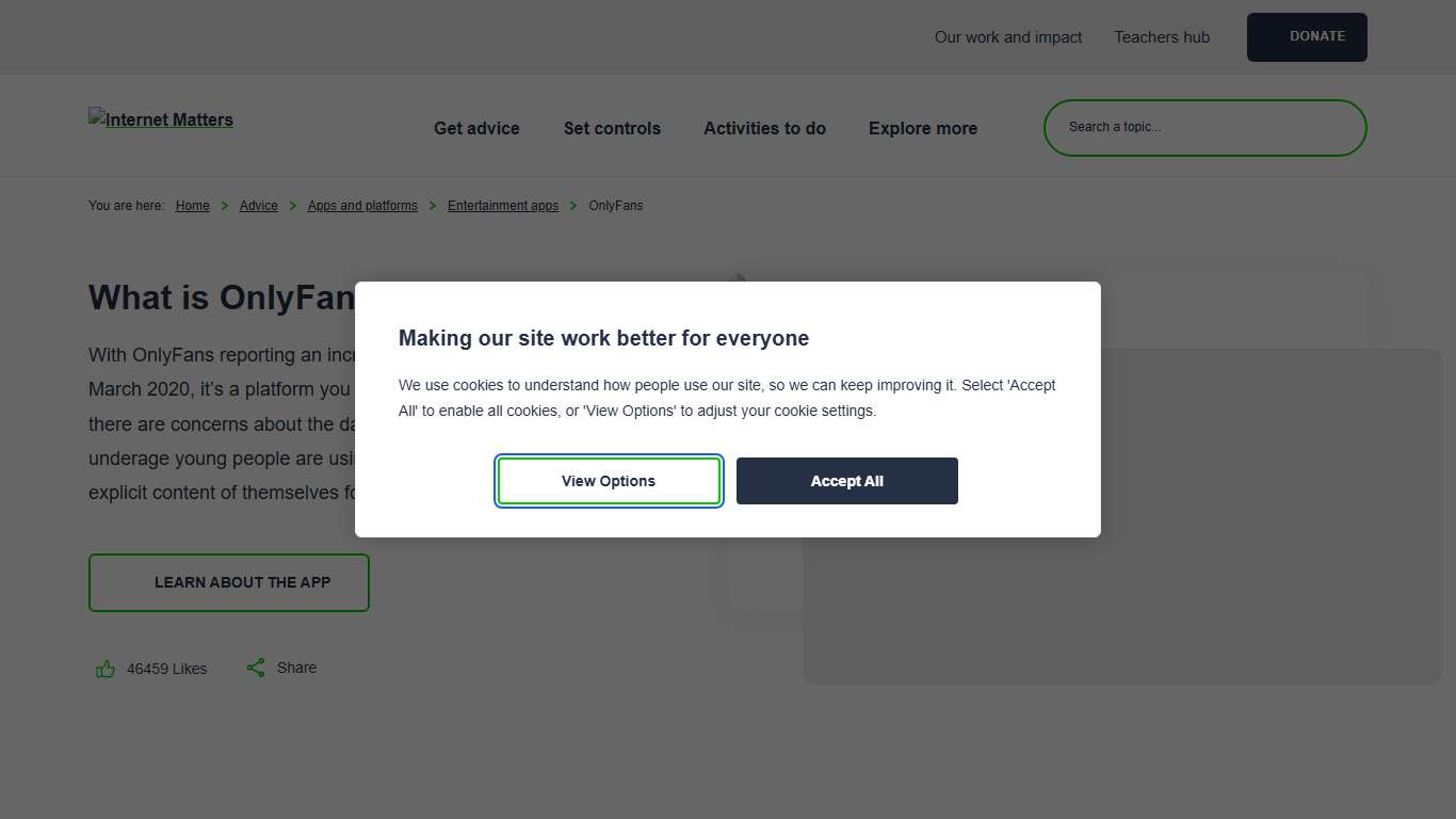 What is OnlyFans? What parents need to know Internet Matters